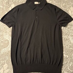 Moncler Black Polo Shirt
